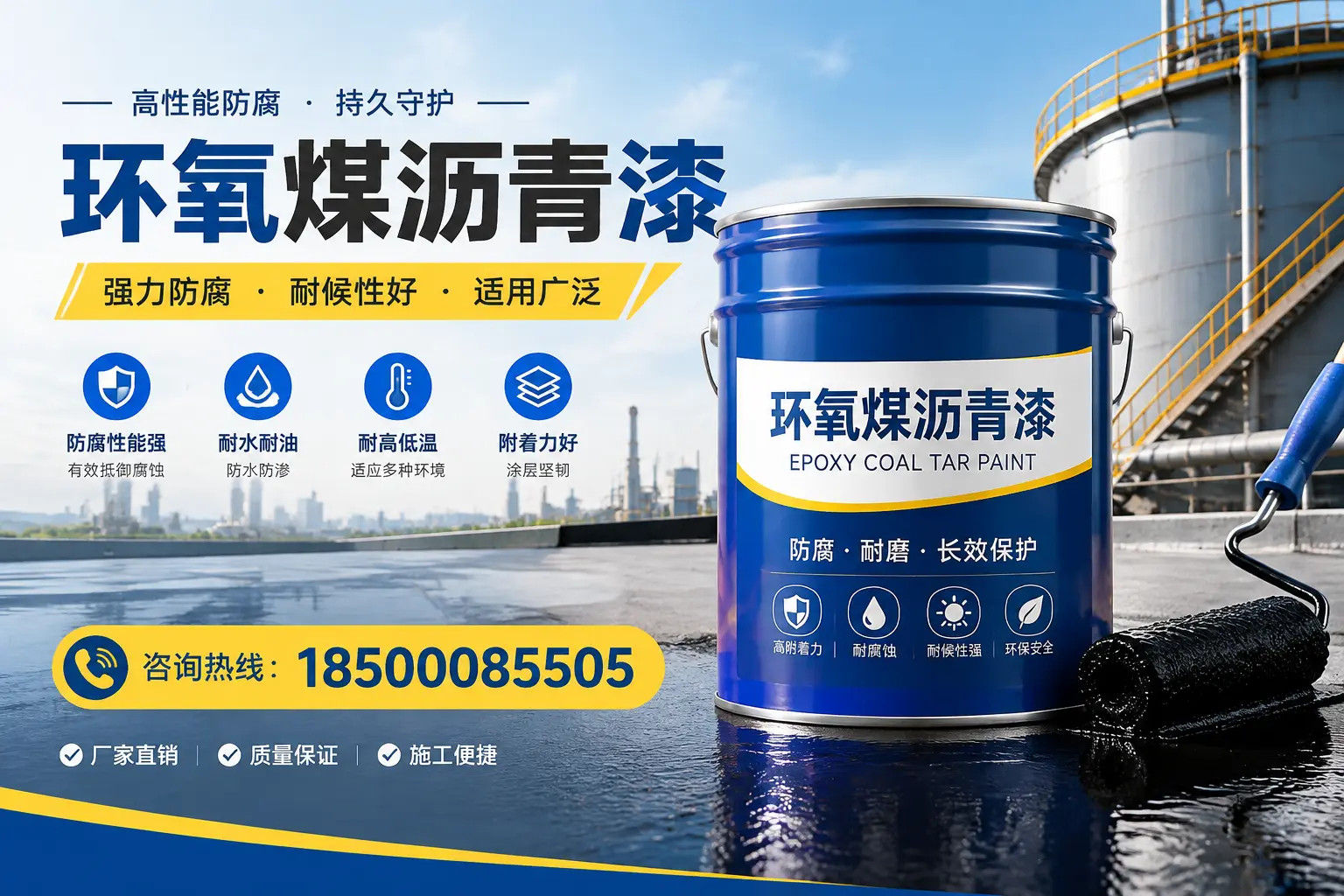 环氧煤沥青漆的储存与运输注意事项,吉安企业须知